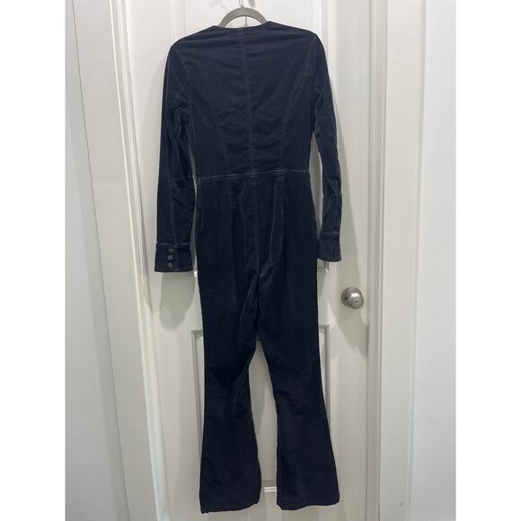 Free People Jovi Corduroy Long Sleeve 70’s Jumpsuit Sz S - Picture 11 of 14